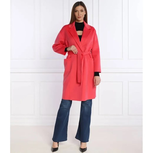 Patrizia Pepe Wełniany płaszcz ze sklepu Gomez Fashion Store w kategorii Płaszcze damskie - zdjęcie 184509105