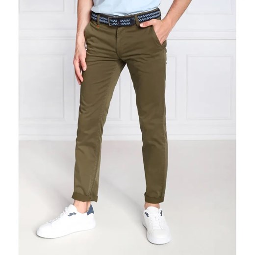 BOSS ORANGE Spodnie chino Schino | Slim Fit ze sklepu Gomez Fashion Store w kategorii Spodnie męskie - zdjęcie 184509145