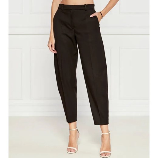 HUGO Spodnie Hazana | Loose fit ze sklepu Gomez Fashion Store w kategorii Spodnie damskie - zdjęcie 184509175