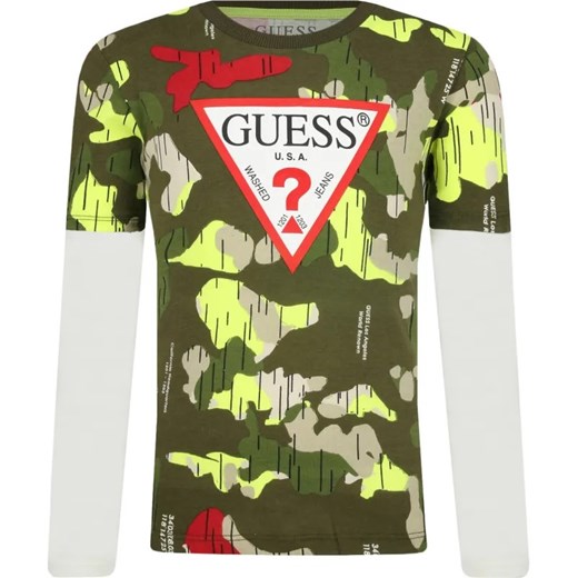 Guess Longsleeve | Regular Fit ze sklepu Gomez Fashion Store w kategorii T-shirty chłopięce - zdjęcie 184509219