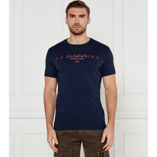 La Martina T-shirt | Regular Fit ze sklepu Gomez Fashion Store w kategorii T-shirty męskie - zdjęcie 184509248