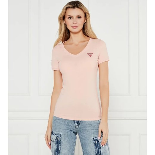 GUESS T-shirt | Slim Fit ze sklepu Gomez Fashion Store w kategorii Bluzki damskie - zdjęcie 184509289