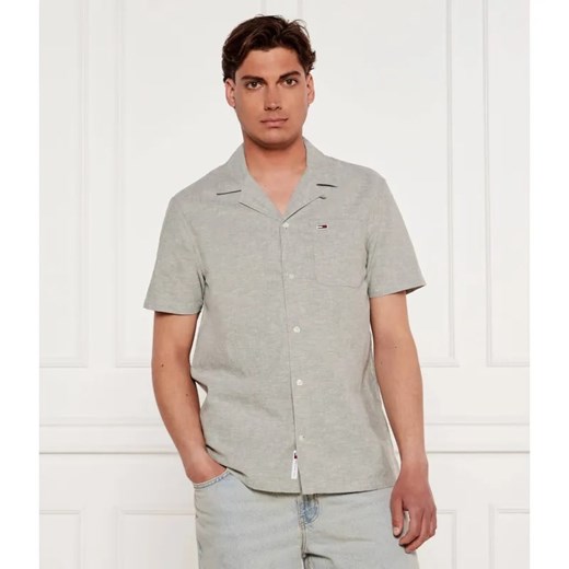 Tommy Jeans Koszula | Regular Fit | z dodatkiem lnu ze sklepu Gomez Fashion Store w kategorii Koszule męskie - zdjęcie 184509359