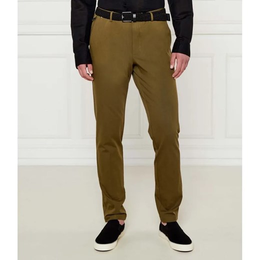 BOSS BLACK Spodnie chino Kaito1_T | Slim Fit ze sklepu Gomez Fashion Store w kategorii Spodnie męskie - zdjęcie 184509385