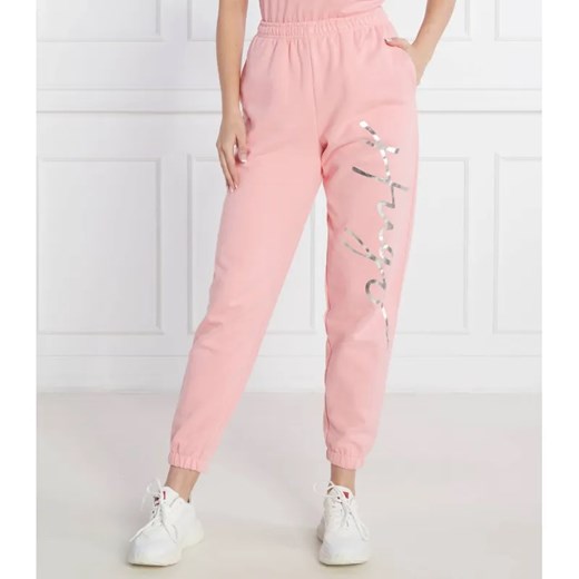 HUGO Spodnie dresowe Relaxed Jogger_1 | Regular Fit ze sklepu Gomez Fashion Store w kategorii Spodnie damskie - zdjęcie 184509399