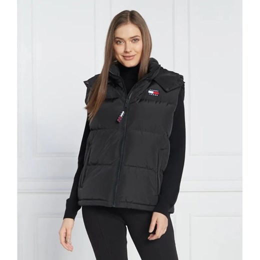 Tommy Jeans Puchowy bezrękawnik | Regular Fit ze sklepu Gomez Fashion Store w kategorii Kamizelki damskie - zdjęcie 184509458