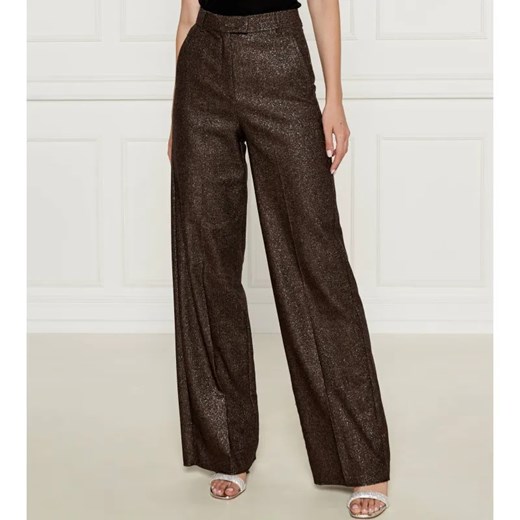 Marella Spodnie | flare fit | z dodatkiem wełny ze sklepu Gomez Fashion Store w kategorii Spodnie damskie - zdjęcie 184509488