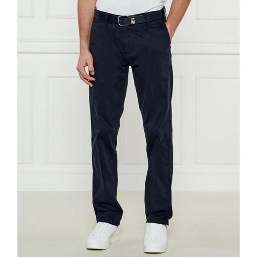 GUESS Spodnie chino Angels | Regular Fit ze sklepu Gomez Fashion Store w kategorii Spodnie męskie - zdjęcie 184509545