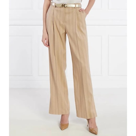 Marc Cain Spodnie | Loose fit | z dodatkiem lnu ze sklepu Gomez Fashion Store w kategorii Spodnie damskie - zdjęcie 184509557