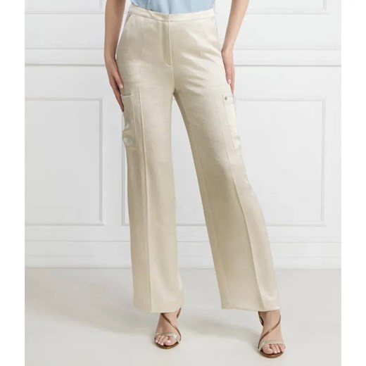 Marc Cain Spodnie cargo | Straight fit ze sklepu Gomez Fashion Store w kategorii Spodnie damskie - zdjęcie 184509587