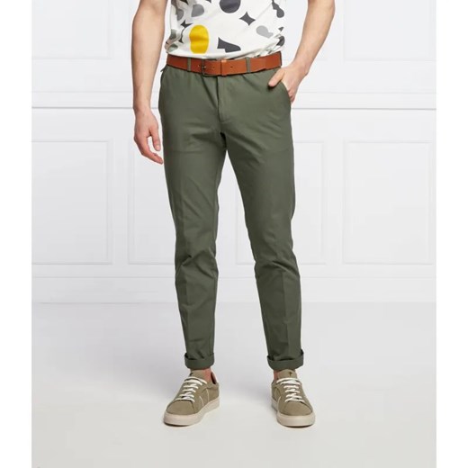 BOSS BLACK Spodnie chino Kaito1-Travel2_P | Slim Fit 50 okazja Gomez Fashion Store