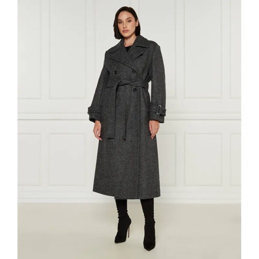 Pinko Wełniany płaszcz CALICE Pinko 34 wyprzedaż Gomez Fashion Store