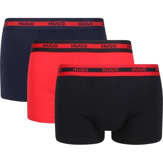 Hugo Bodywear Bokserki 3-pack TRUNK TRIPLET PLANET ze sklepu Gomez Fashion Store w kategorii Majtki męskie - zdjęcie 184509669