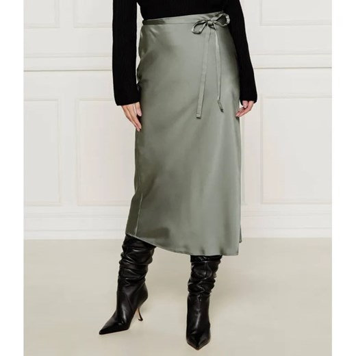 Marella Satynowa Spódnica YACTH ze sklepu Gomez Fashion Store w kategorii Spódnice - zdjęcie 184509739