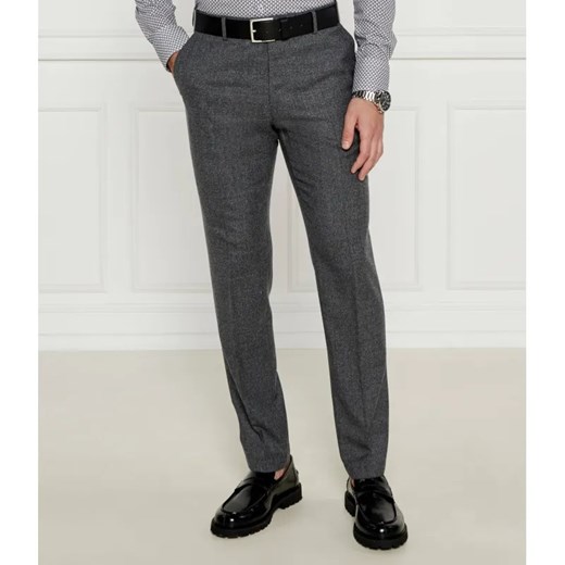 Windsor Wełniane Spodnie 13 Peso2-W | Shaped fit ze sklepu Gomez Fashion Store w kategorii Spodnie męskie - zdjęcie 184509768