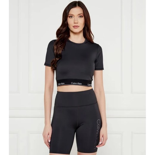 Calvin Klein Performance Bluzka | Cropped Fit ze sklepu Gomez Fashion Store w kategorii Bluzki damskie - zdjęcie 184509899