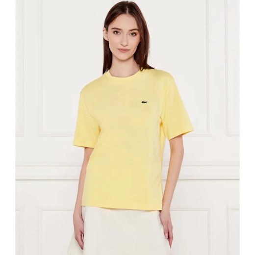 Lacoste T-shirt | Relaxed fit ze sklepu Gomez Fashion Store w kategorii Bluzki damskie - zdjęcie 184509905