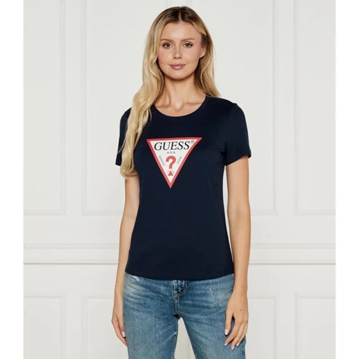 GUESS T-shirt | Regular Fit ze sklepu Gomez Fashion Store w kategorii Bluzki damskie - zdjęcie 184509907