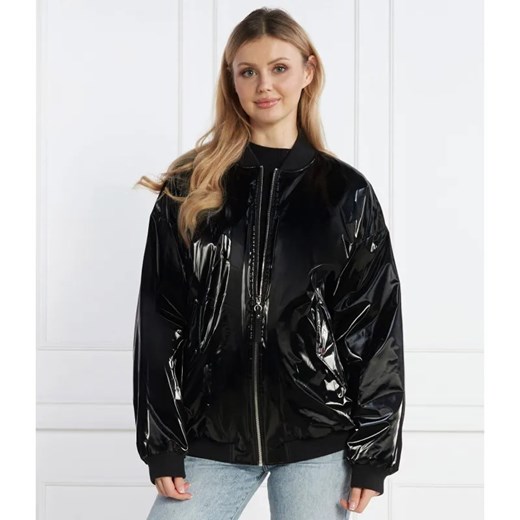 HUGO Kurtka bomber Flesia-1_BP Hugo x Bella Poarch | Relaxed fit ze sklepu Gomez Fashion Store w kategorii Kurtki damskie - zdjęcie 184509929