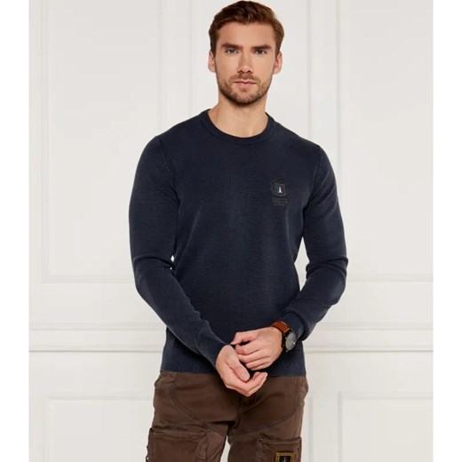 Aeronautica Militare Sweter | Regular Fit ze sklepu Gomez Fashion Store w kategorii Swetry męskie - zdjęcie 184509945