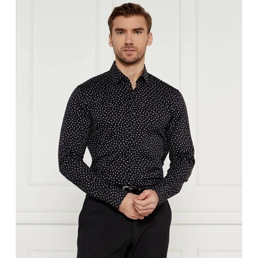 BOSS BLACK Koszula H-HANK | Slim Fit | stretch ze sklepu Gomez Fashion Store w kategorii Koszule męskie - zdjęcie 184509946