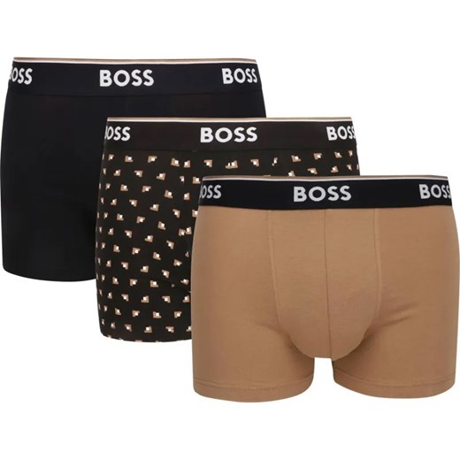 BOSS BLACK Bokserki 3-pack Trunk 3P Power Desig ze sklepu Gomez Fashion Store w kategorii Majtki męskie - zdjęcie 184509947