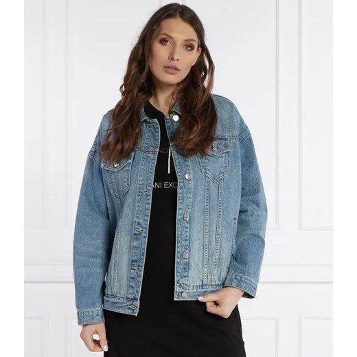 Armani Exchange Kurtka jeansowa | Regular Fit ze sklepu Gomez Fashion Store w kategorii Kurtki damskie - zdjęcie 184509999