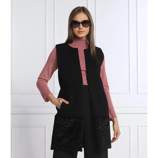 Marella Wełniana Kamizelka NAVETTA | Regular Fit | z dodatkiem wełny Marella S okazyjna cena Gomez Fashion Store