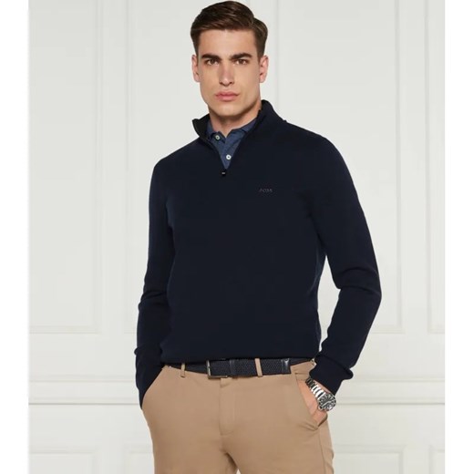 BOSS BLACK Wełniany sweter Emarlo | Regular Fit ze sklepu Gomez Fashion Store w kategorii Swetry męskie - zdjęcie 184510077