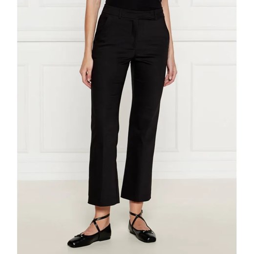 Marella Spodnie cygaretki KAPOK | flare fit ze sklepu Gomez Fashion Store w kategorii Spodnie damskie - zdjęcie 184510098