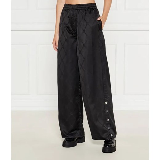 HUGO Spodnie dresowe Hacelia | Relaxed fit ze sklepu Gomez Fashion Store w kategorii Spodnie damskie - zdjęcie 184510235