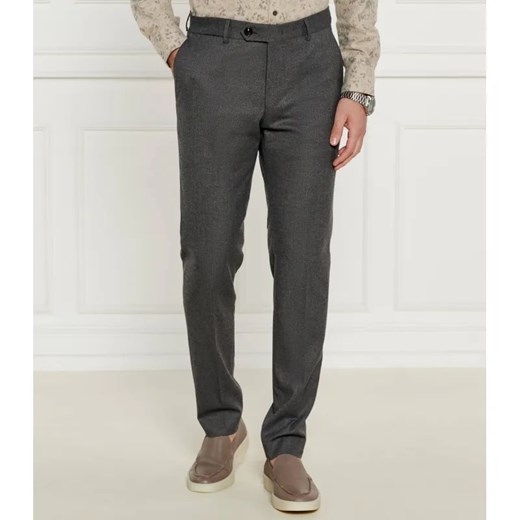 Windsor Spodnie chino 13 Santios | Shaped fit | z dodatkiem wełny ze sklepu Gomez Fashion Store w kategorii Spodnie męskie - zdjęcie 184510259