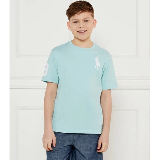 POLO RALPH LAUREN T-shirt | Regular Fit ze sklepu Gomez Fashion Store w kategorii T-shirty chłopięce - zdjęcie 184510285
