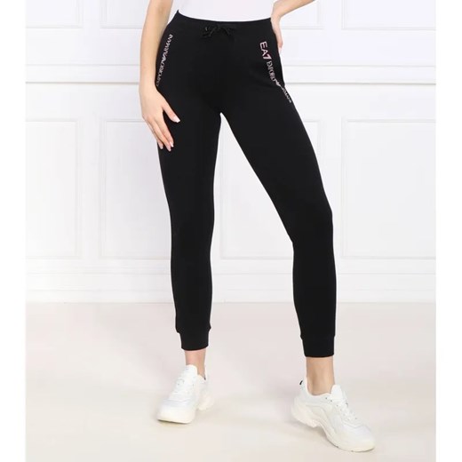 EA7 Spodnie dresowe | Regular Fit ze sklepu Gomez Fashion Store w kategorii Spodnie damskie - zdjęcie 184510345