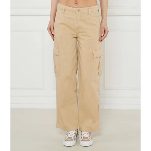 Guess Jeans Spodnie cargo | Relaxed fit ze sklepu Gomez Fashion Store w kategorii Spodnie damskie - zdjęcie 184510368