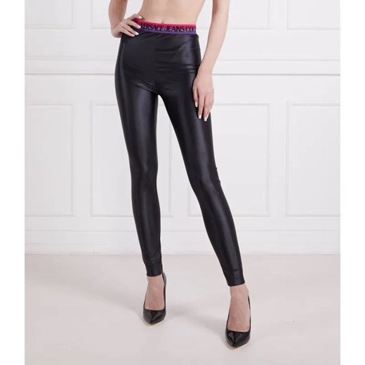 Versace Jeans Couture Legginsy | Slim Fit ze sklepu Gomez Fashion Store w kategorii Spodnie damskie - zdjęcie 184510418
