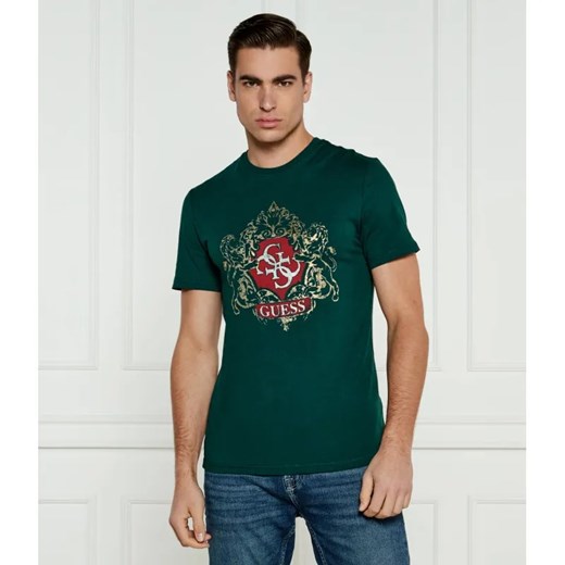 GUESS T-shirt | Slim Fit ze sklepu Gomez Fashion Store w kategorii T-shirty męskie - zdjęcie 184510428