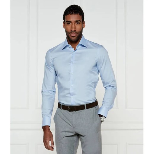 BOSS BLACK Koszula H-HANK-kent-C3-214 | Slim Fit ze sklepu Gomez Fashion Store w kategorii Koszule męskie - zdjęcie 184510449