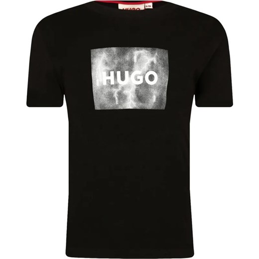 HUGO KIDS T-shirt | Regular Fit ze sklepu Gomez Fashion Store w kategorii T-shirty chłopięce - zdjęcie 184510455