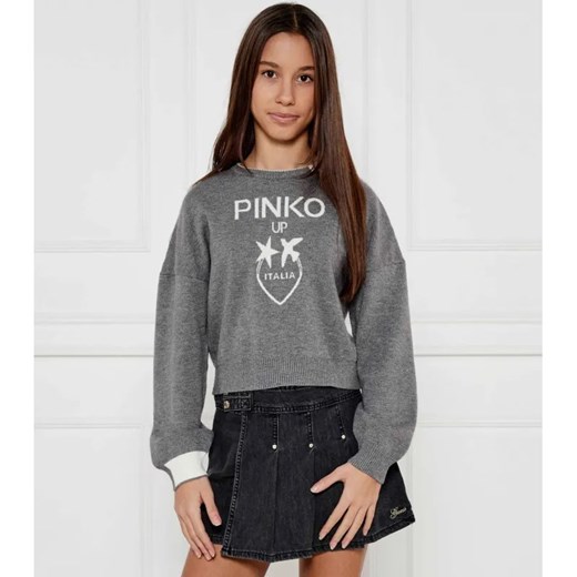Pinko UP Sweter | Regular Fit ze sklepu Gomez Fashion Store w kategorii Swetry dziewczęce - zdjęcie 184510479