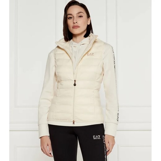 EA7 Bezrękawnik | Regular Fit ze sklepu Gomez Fashion Store w kategorii Kamizelki damskie - zdjęcie 184510487