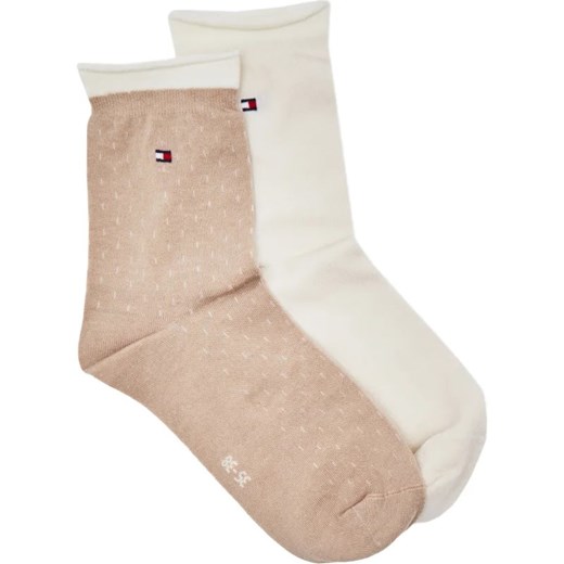 Tommy Hilfiger Skarpety 2-pack SHORT DROPPED ROLL TOP ze sklepu Gomez Fashion Store w kategorii Skarpetki damskie - zdjęcie 184510498
