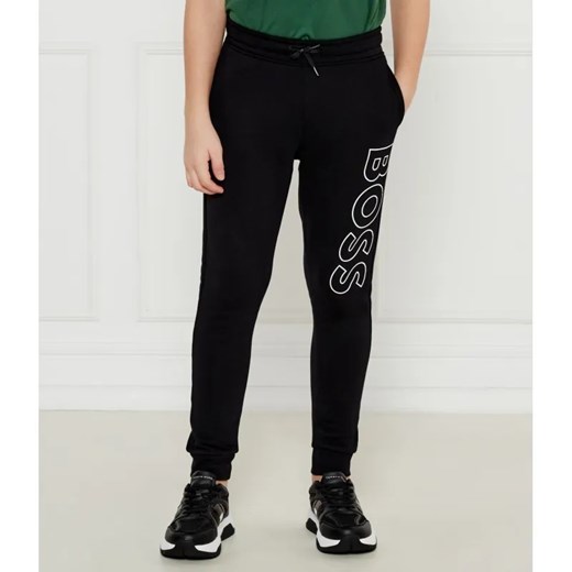 BOSS Kidswear Spodnie jogger | Regular Fit ze sklepu Gomez Fashion Store w kategorii Spodnie chłopięce - zdjęcie 184510519