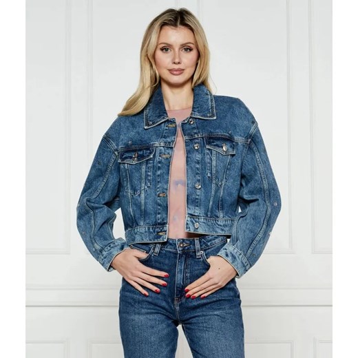 HUGO Jeansowa kurtka Gisolia | Regular Fit ze sklepu Gomez Fashion Store w kategorii Kurtki damskie - zdjęcie 184510557