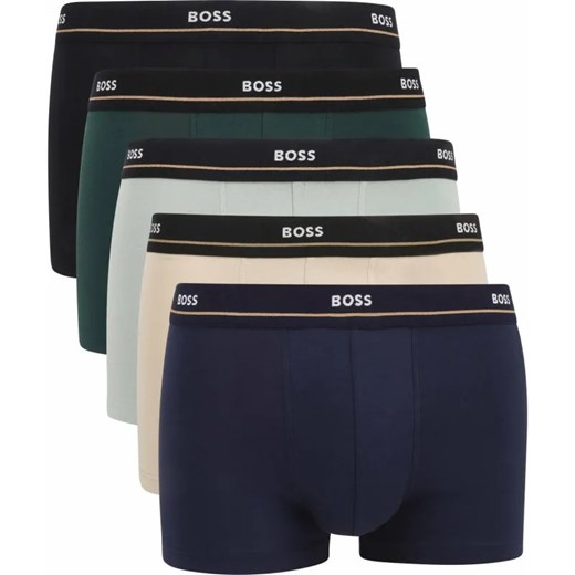 BOSS BLACK Bokserki 5-pack Trunk 5P Essential ze sklepu Gomez Fashion Store w kategorii Majtki męskie - zdjęcie 184510708