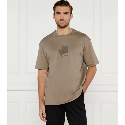 BOSS GREEN T-shirt Mirror | Relaxed fit ze sklepu Gomez Fashion Store w kategorii T-shirty męskie - zdjęcie 184510868