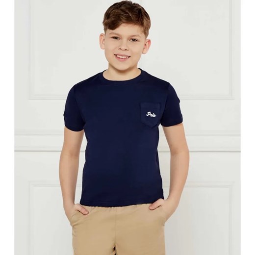 POLO RALPH LAUREN T-shirt | Regular Fit ze sklepu Gomez Fashion Store w kategorii T-shirty chłopięce - zdjęcie 184510888