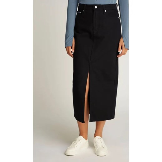 Calvin Klein Jeans Jeansowa spódnica ze sklepu Gomez Fashion Store w kategorii Spódnice - zdjęcie 184510909