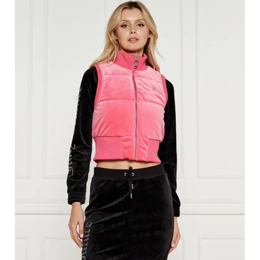 Juicy Couture Bezrękawnik THUNDER | Slim Fit ze sklepu Gomez Fashion Store w kategorii Kamizelki damskie - zdjęcie 184510915
