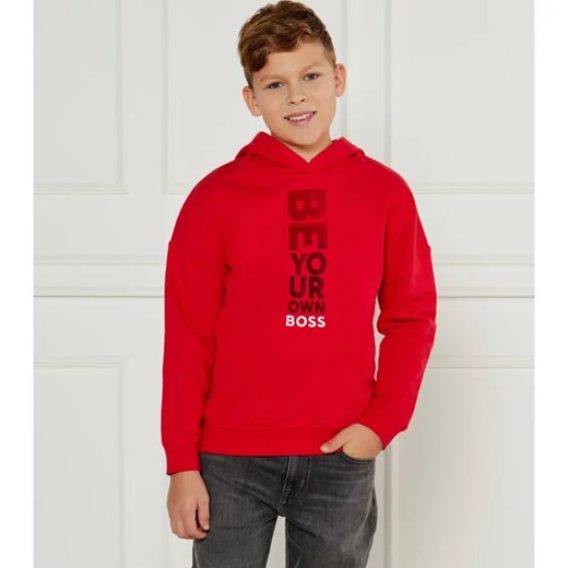 BOSS Kidswear Bluza | Longline Fit ze sklepu Gomez Fashion Store w kategorii Bluzy chłopięce - zdjęcie 184510928